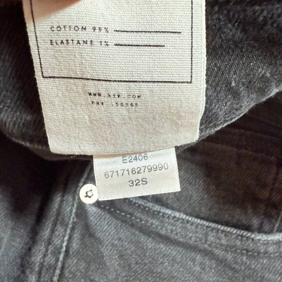 AYR Womens Wide Leg Comfort Stretch Jeans Secret Sauce Black Size 32S Boho Comfy - Picture 5 of 10